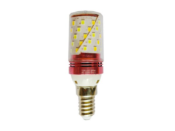 AMPOULE LED SPECIALE LUSTRE 12W-E14 -2 COULEUR REF:GT12W